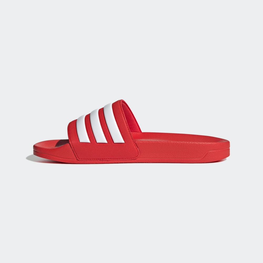 Foto 4 pulgar | Sandalias Adidas Adilette Rojas Unisex