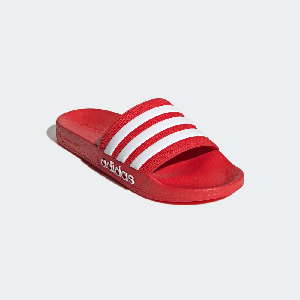 Foto 7 pulgar | Sandalias Adidas Adilette Rojas Unisex