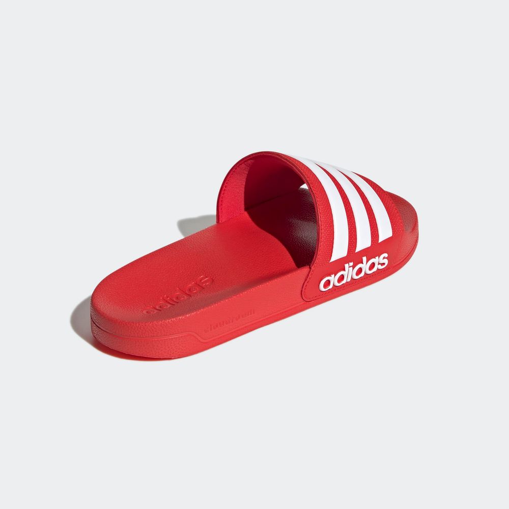 Foto 8 pulgar | Sandalias Adidas Adilette Rojas Unisex