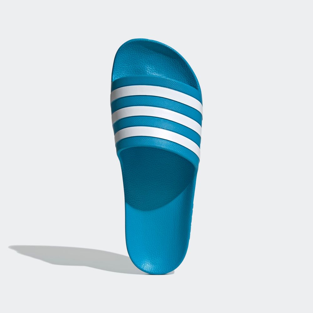 Foto 5 pulgar | Sandalias Adidas Adilette Azules Unisex