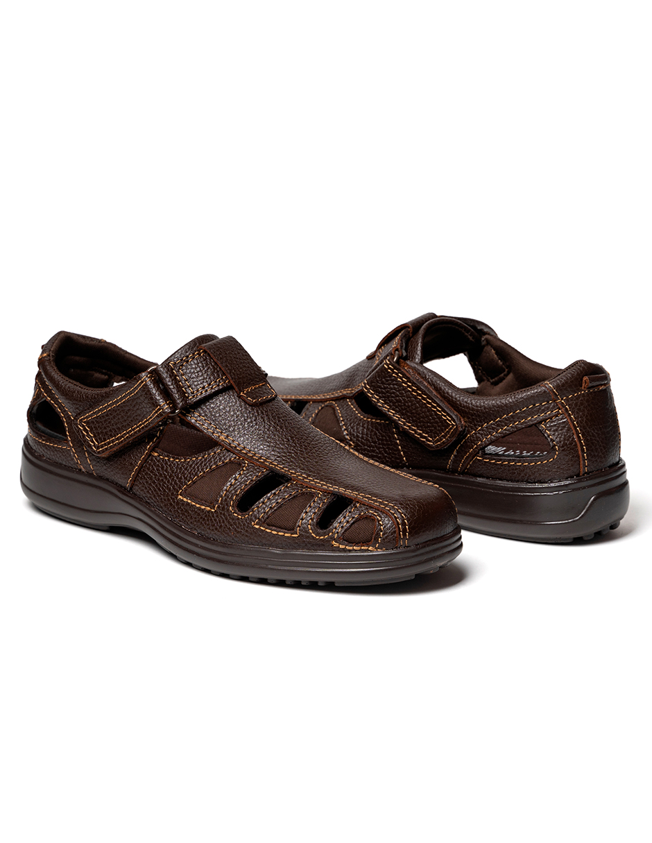 Foto 2 | Sandalias Baraldi 108 Marrones para Hombre