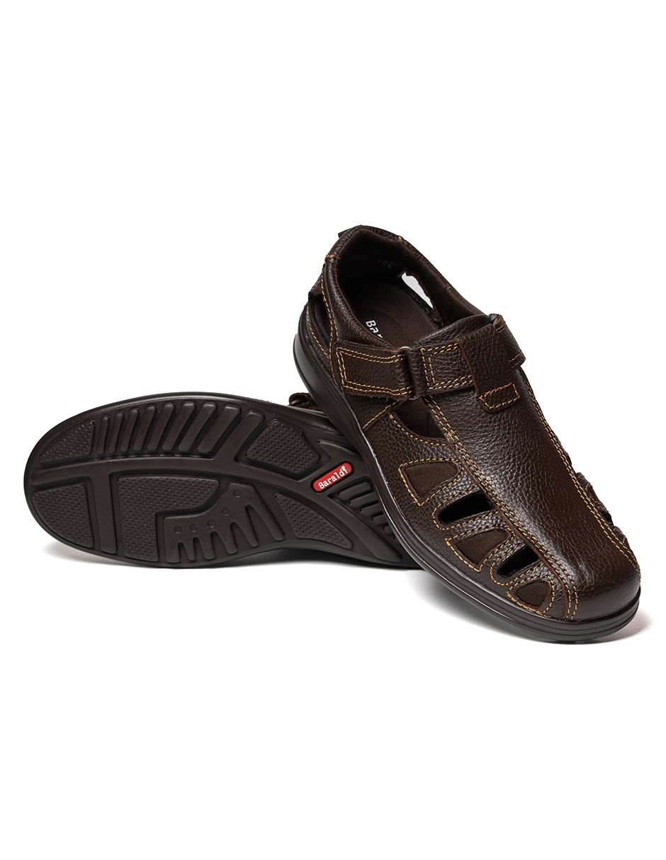 Foto 4 pulgar | Sandalias Baraldi 108 Marrones para Hombre