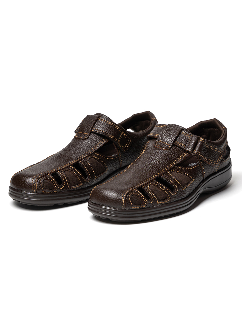 Foto 4 | Sandalias Baraldi 108 Marrones para Hombre