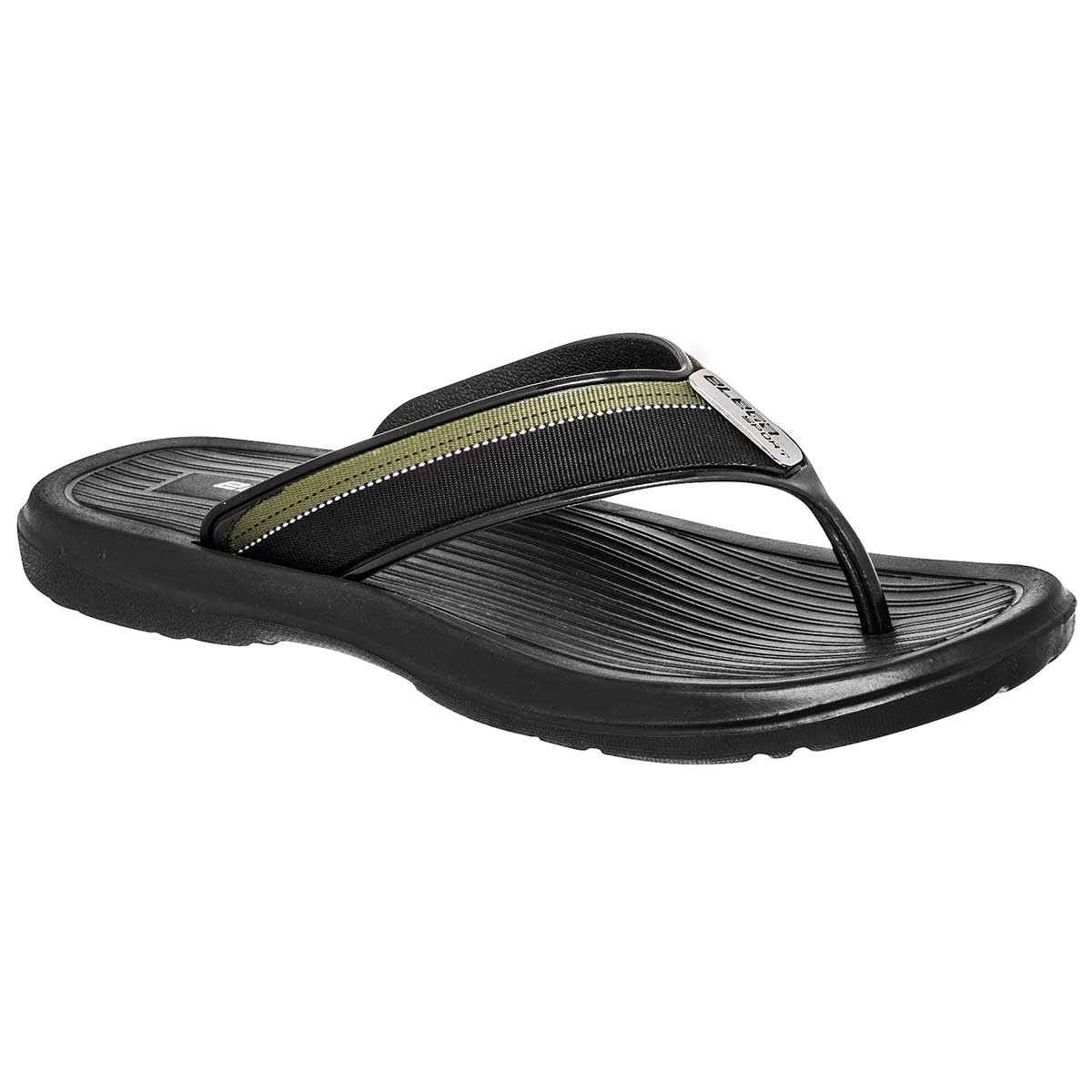 Sandalia Elega 84123-1 Negras para Hombre