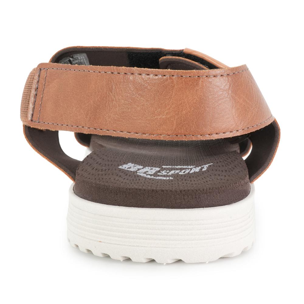 Foto 5 pulgar | Sandalia Para Hombre Br-sport Cris Velcro Cafe