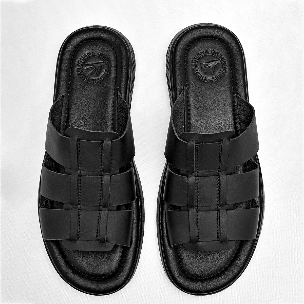 Foto 4 pulgar | Sandalias Iguana Negras para Hombre