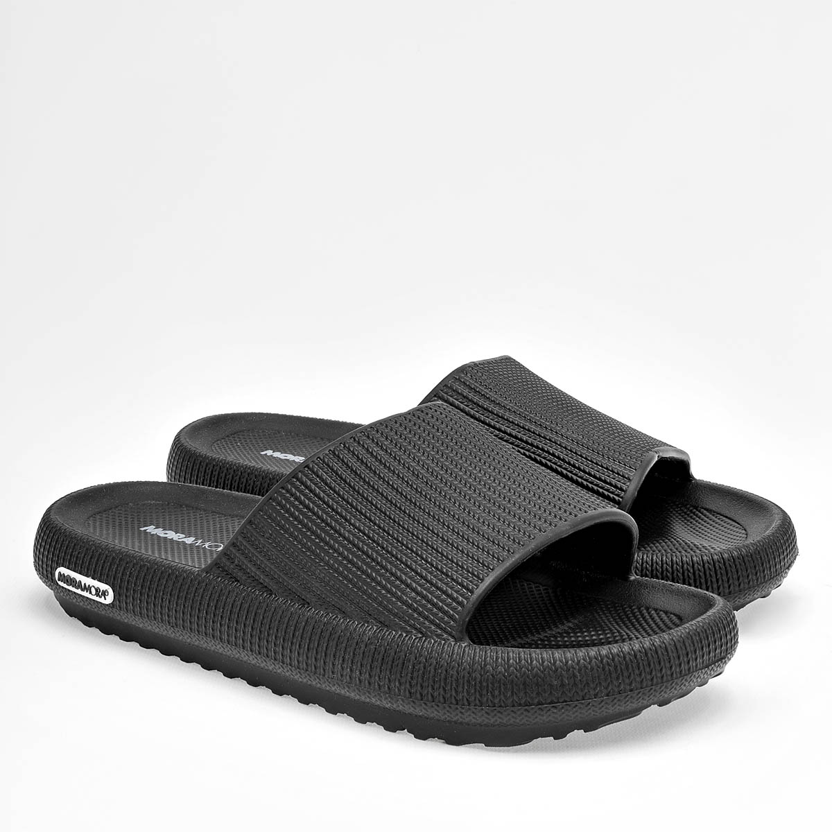 Foto 3 pulgar | Sandalias Moramora 125657-f Negras para Hombre