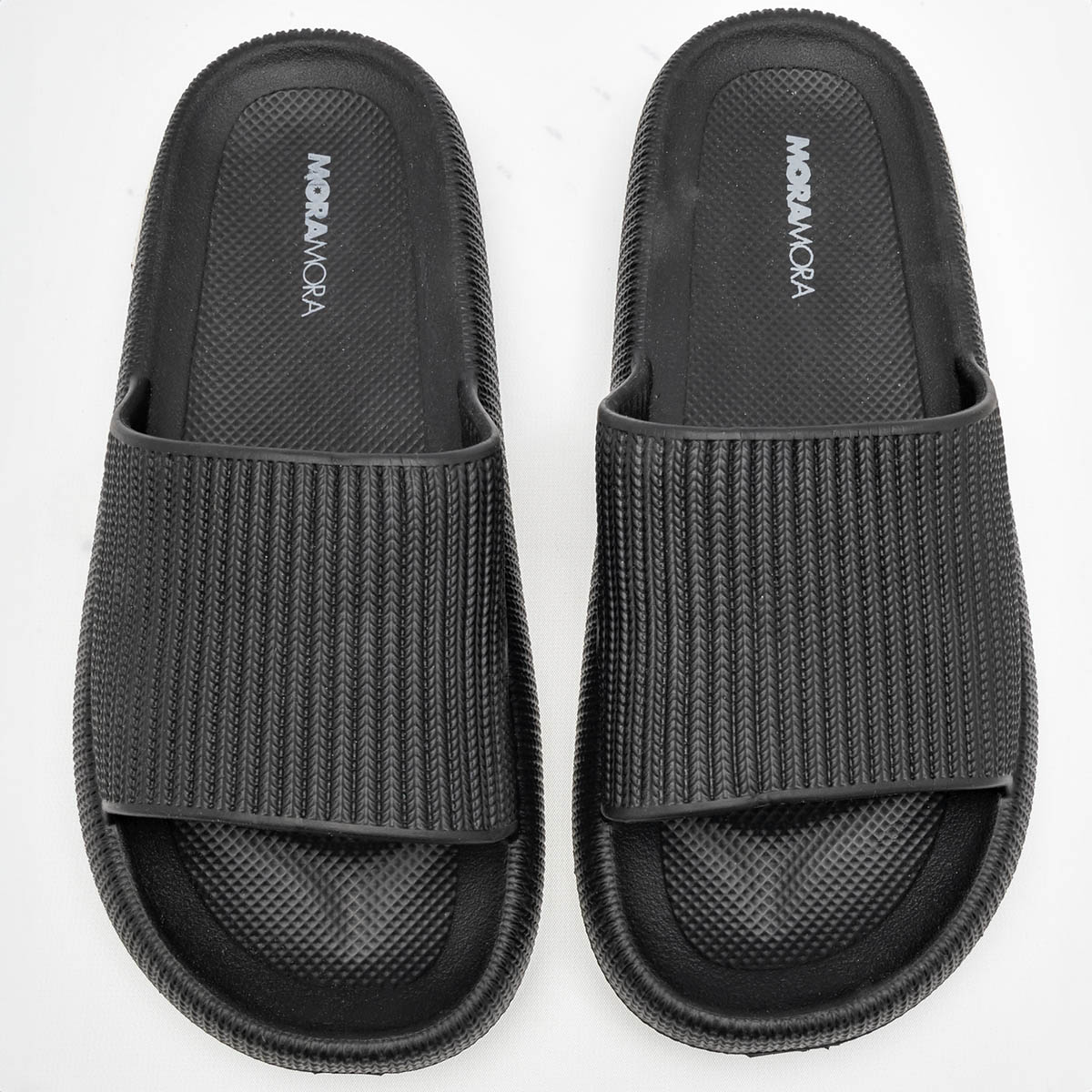 Foto 4 pulgar | Sandalias Moramora 125657-f Negras para Hombre