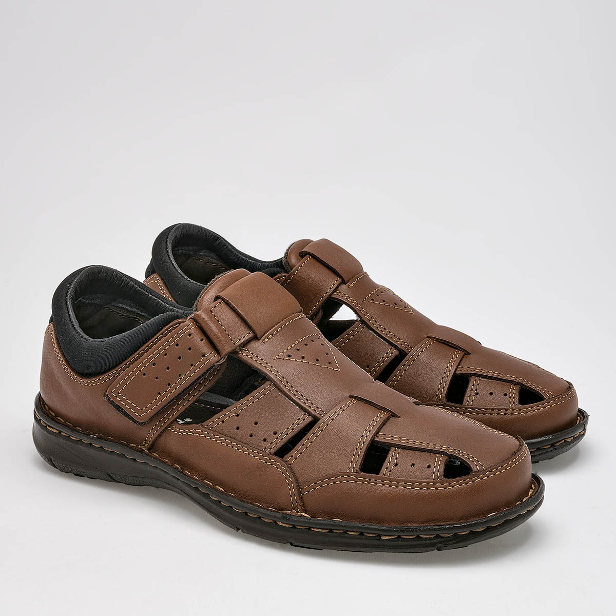 Foto 2 | Sandalias Vandana Camel para Hombre