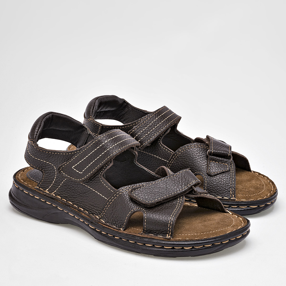 Foto 2 | Sandalias Moel 125441-f Café para Hombre