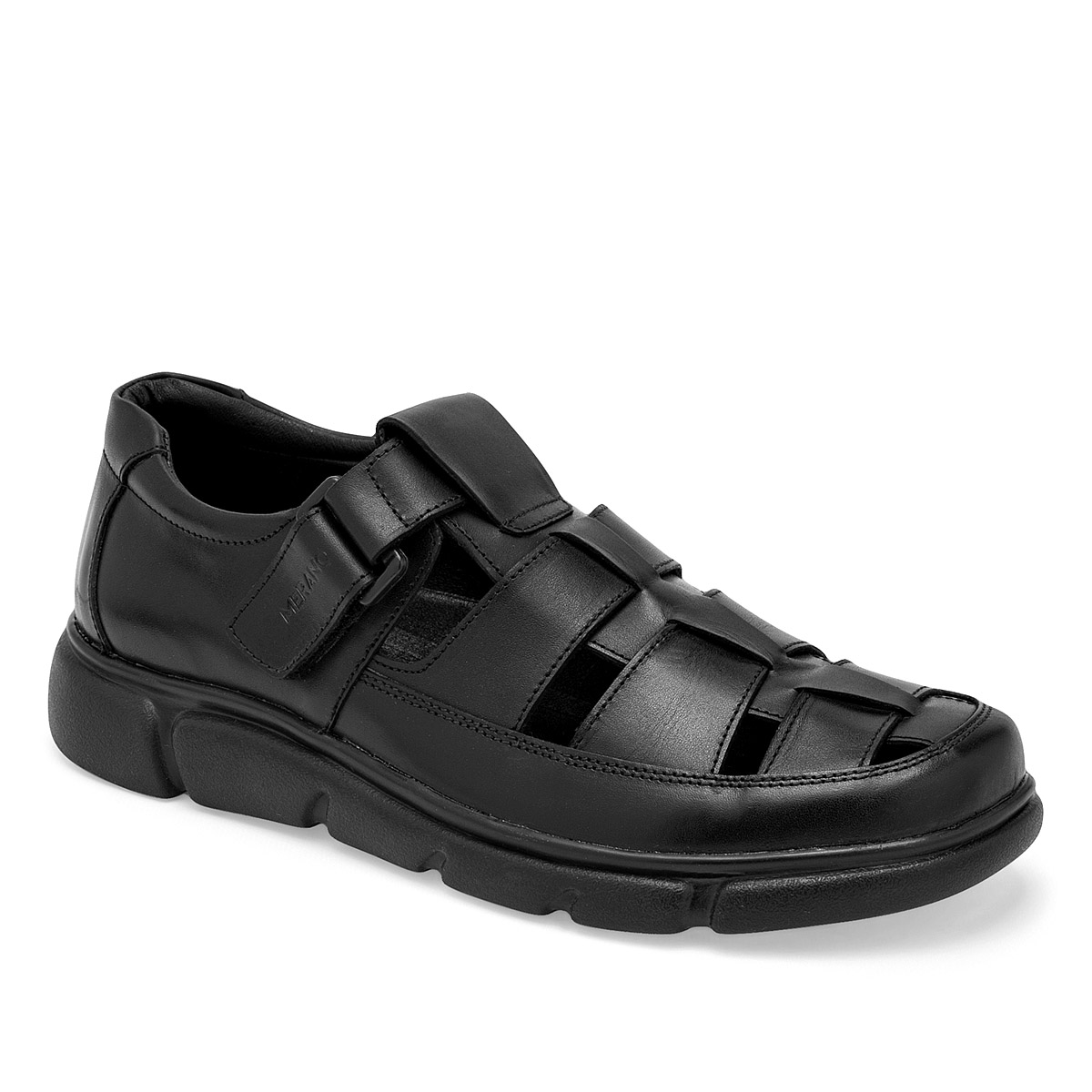 Sandalias Merano 125409-f Negras para Hombre