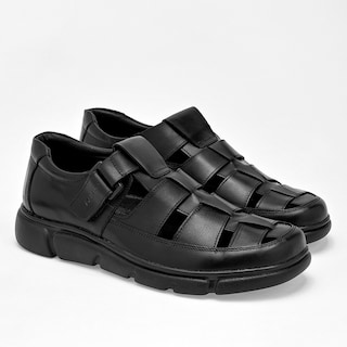 Foto 2 | Sandalias Merano 125409-f Negras para Hombre