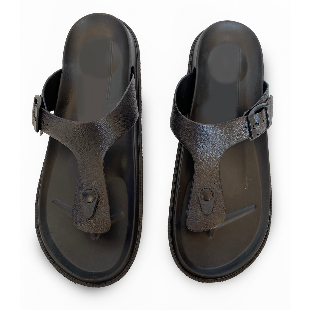 Foto 2 pulgar | Sandalias para Hombre Sand-1017 Negras