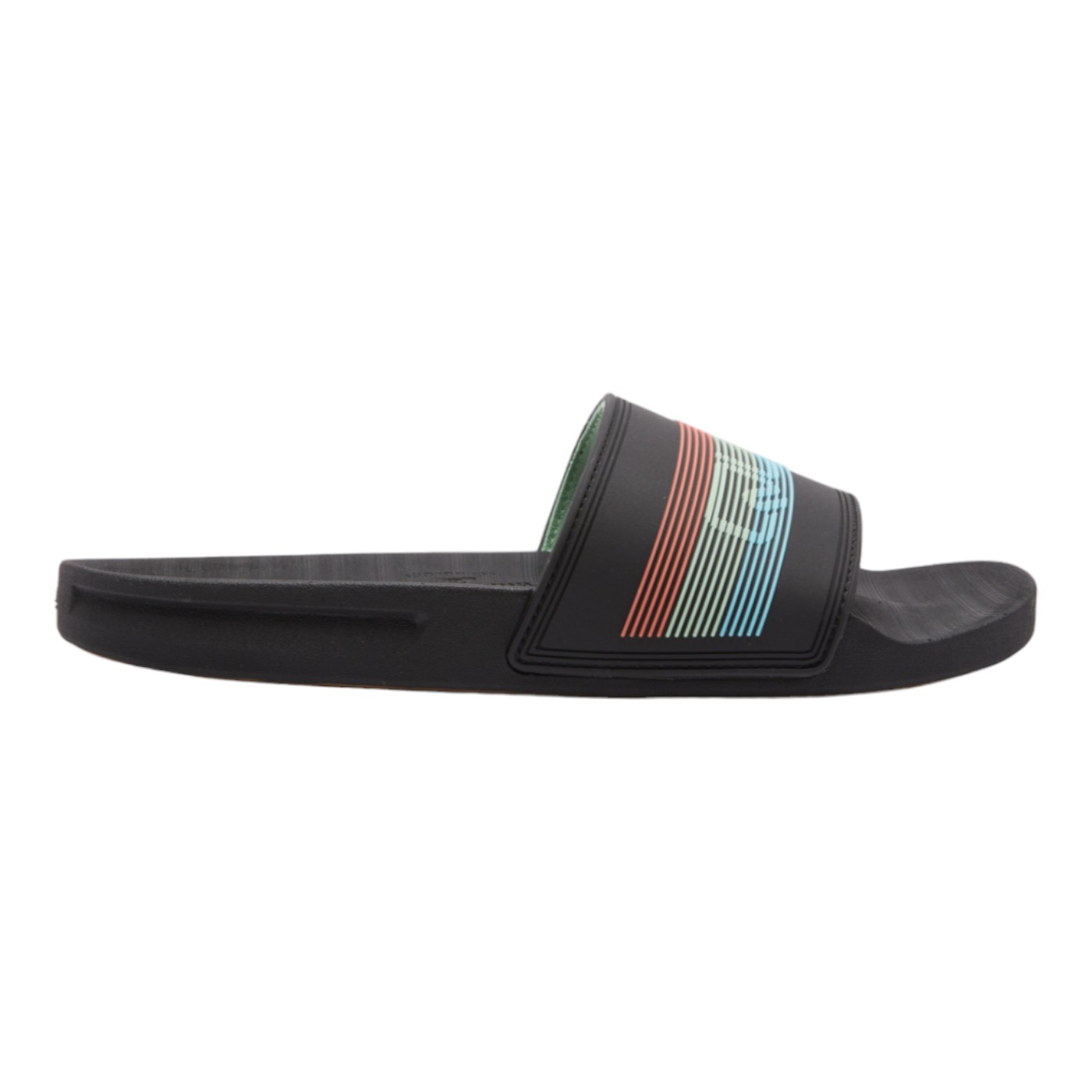 Foto 2 pulgar | Sandalias Quiksilver Negros para Hombre