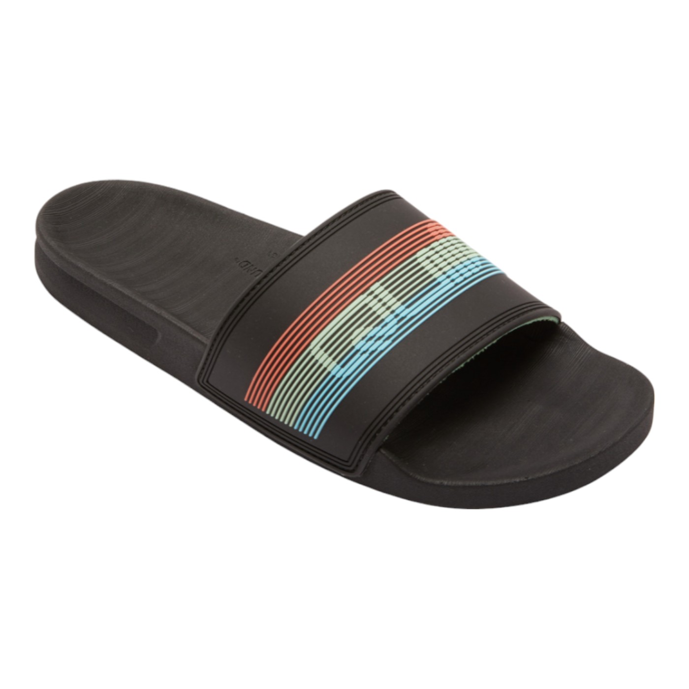 Foto 4 pulgar | Sandalias Quiksilver Negros para Hombre