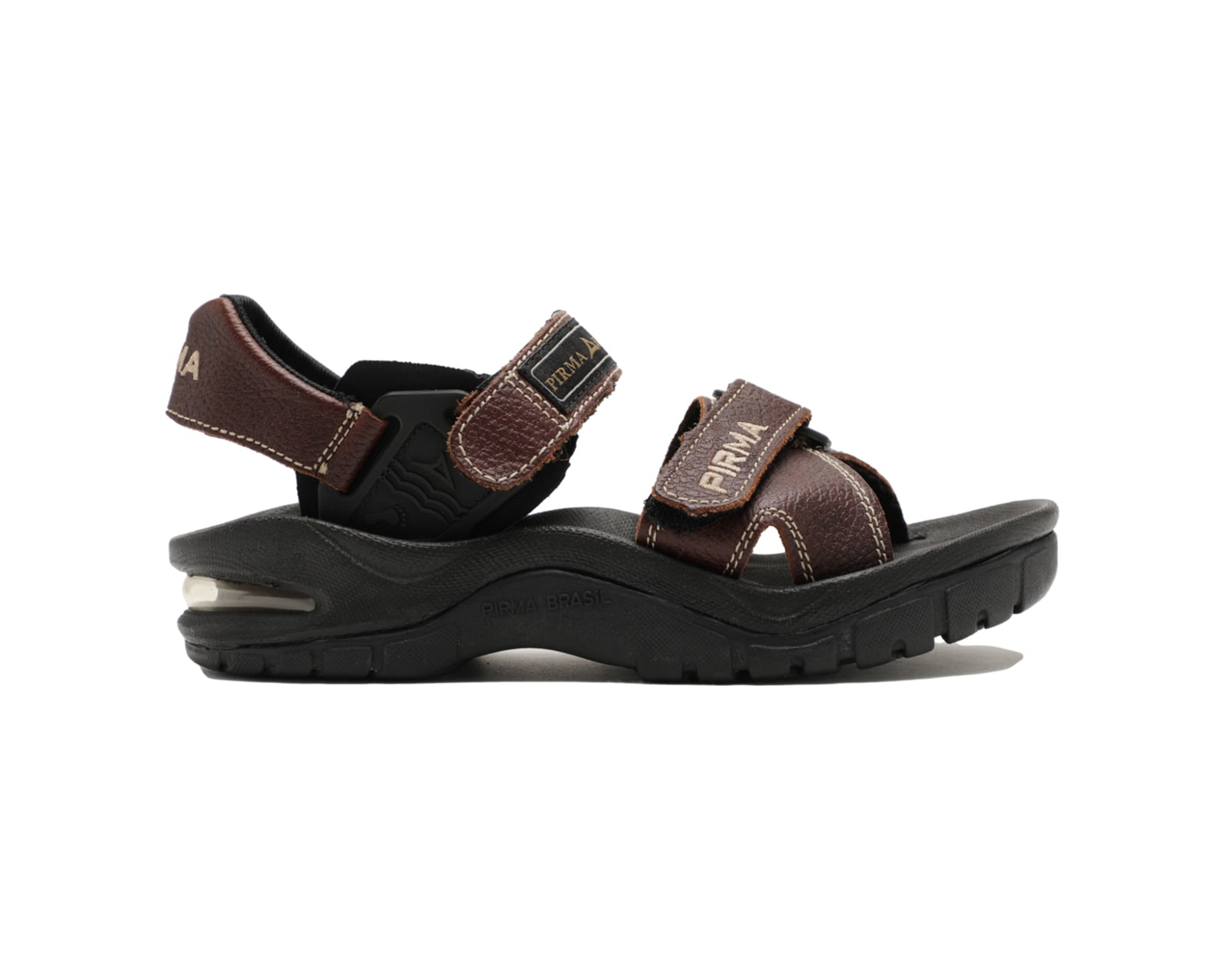 Sandalias de Piel Pirma 0001 Unisex Cafés $799