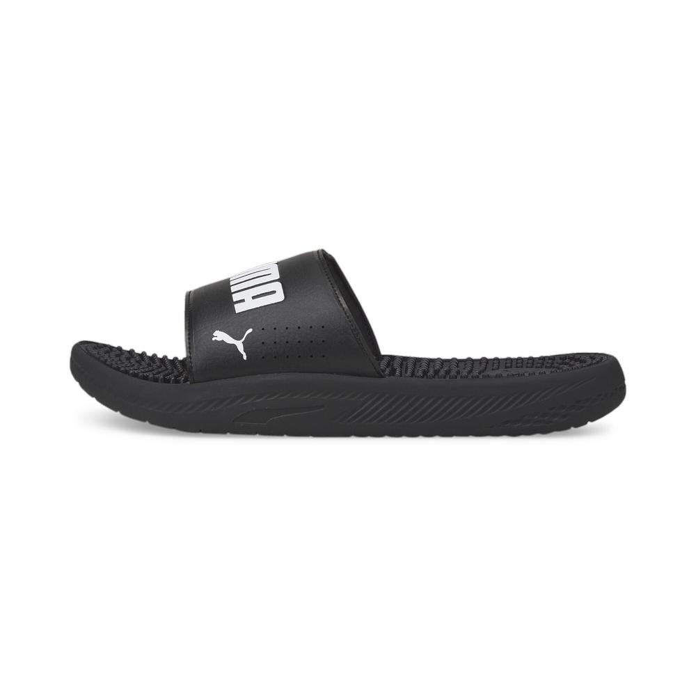 Foto 2 pulgar | Sandalias Puma Softride Massage Unisex Negro