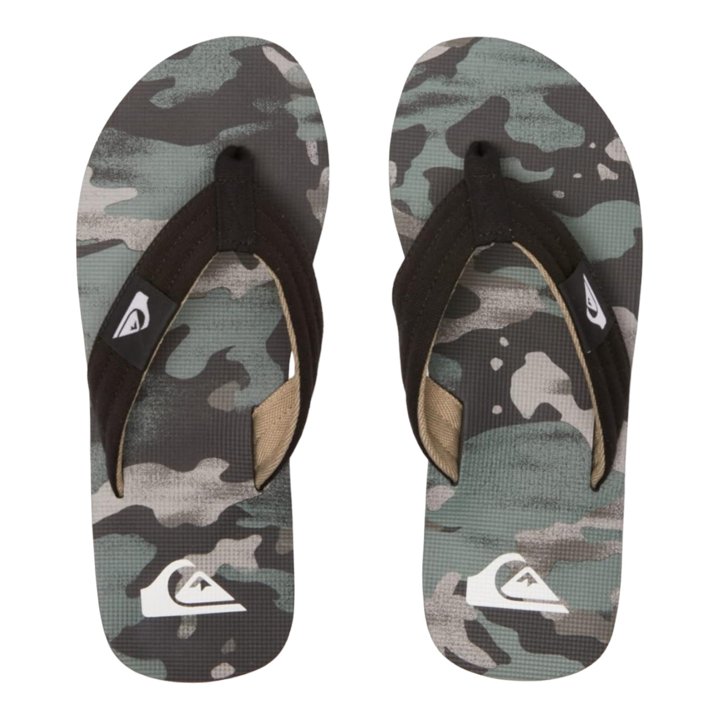 Foto 5 | Sandalias Quiksilver Molokai Verde para Hombre