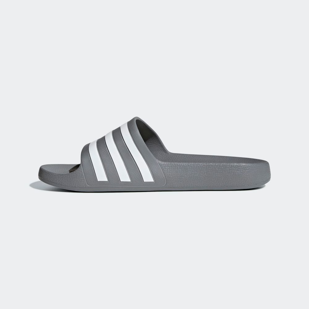 Foto 4 pulgar | Sandalias Adilette Aqua Adidas Gris Unisex