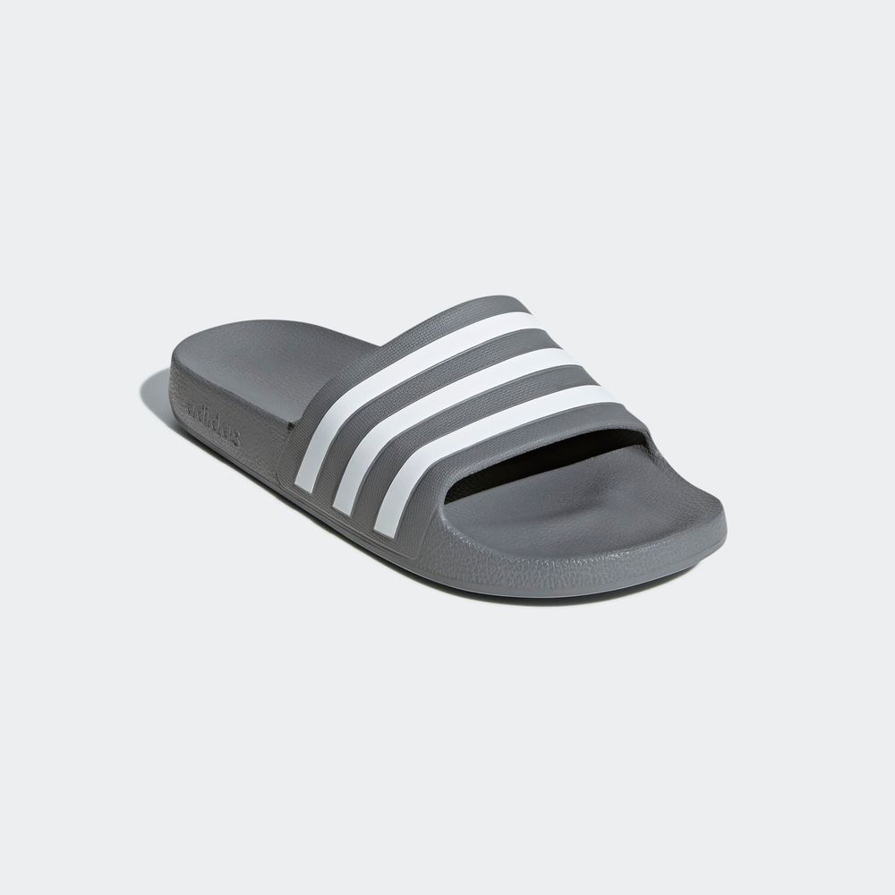 Foto 6 | Sandalias Adilette Aqua Adidas Gris Unisex