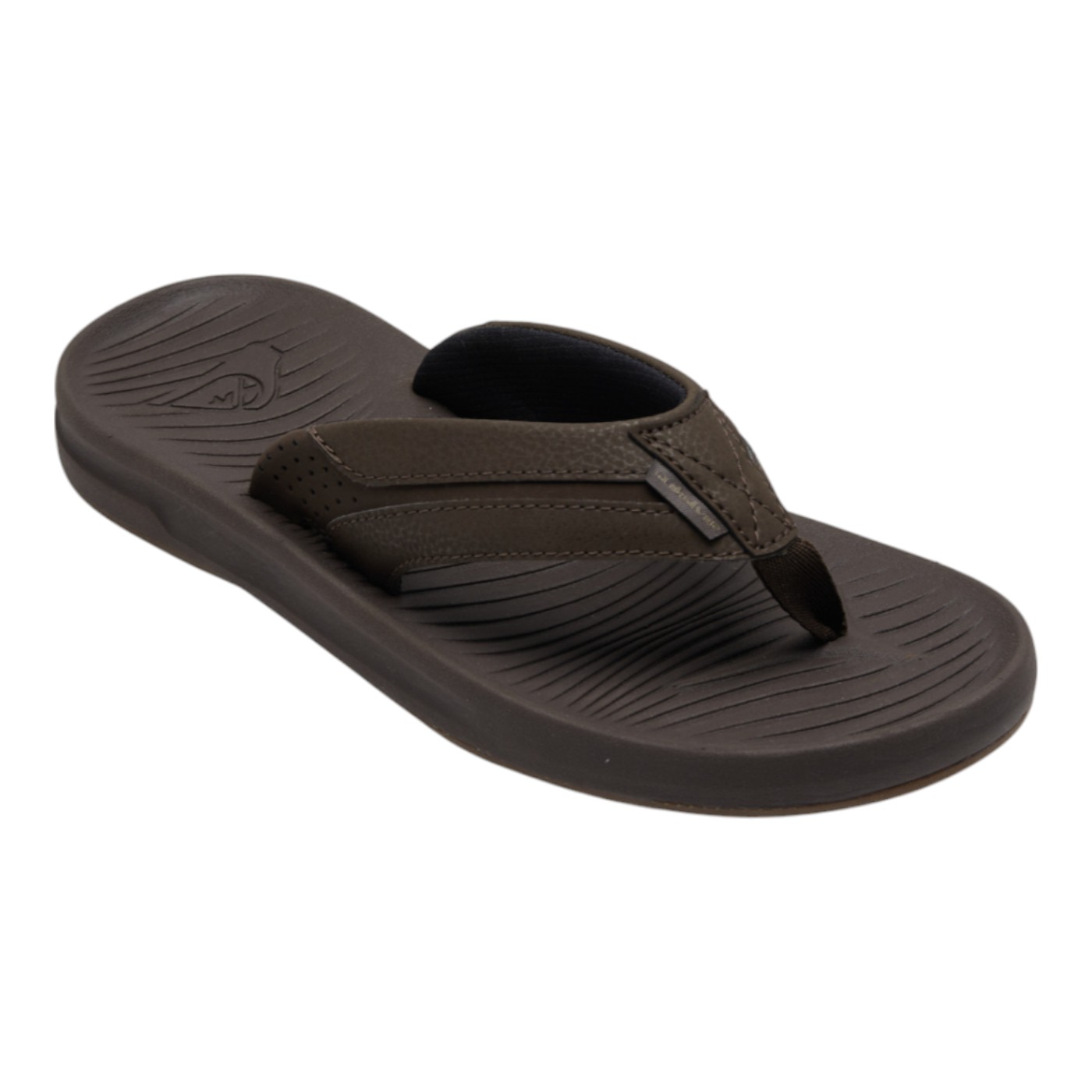 Foto 2 pulgar | Sandalias Quiksilver Travel Para Hombre Color Café Modelo Aqyl100754xccc