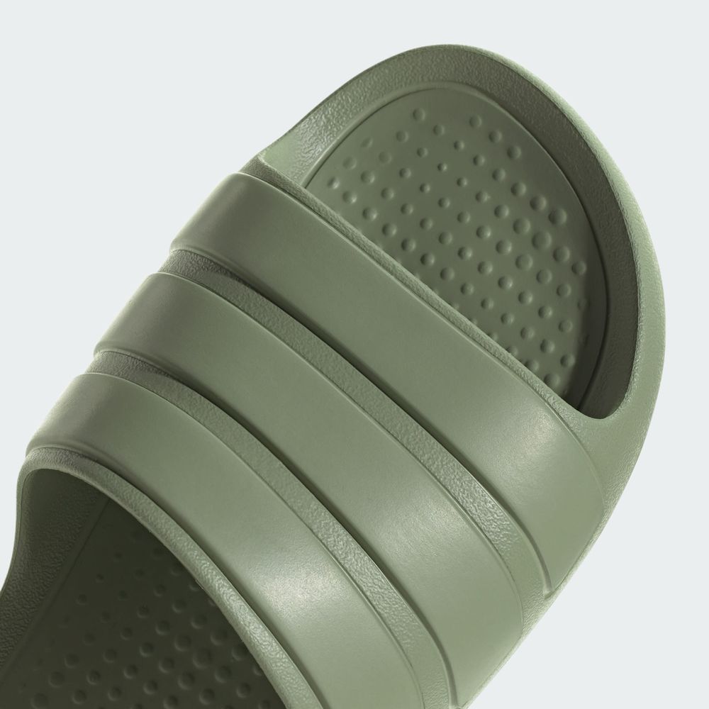 Foto 8 | Sandalias Adilette Flow Adidas Verde Unisex