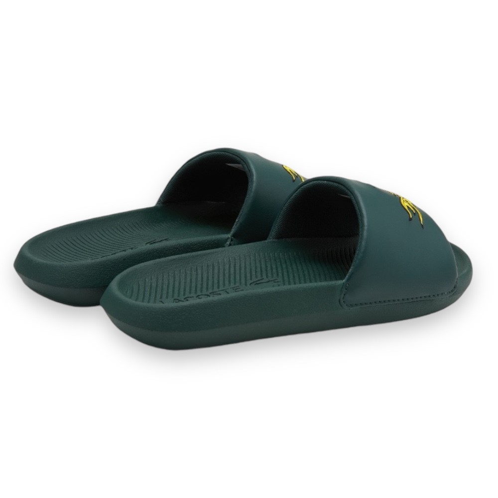 Foto 4 pulgar | Sandalia Lacoste Croco Slide 222 Cocodrilo Verde Con L Hombre 744cma0011m8