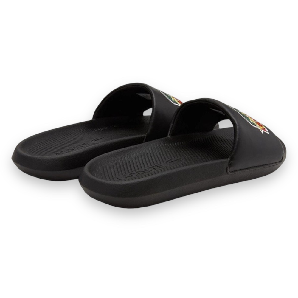 Foto 4 pulgar | Sandalia Lacoste Croco Slide Negro Para Hombre 744cma000302h