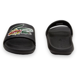 Foto 5 | Sandalia Lacoste Croco Slide Negro Para Hombre 744cma000302h