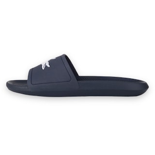 Foto 1 | Sandalia Lacoste Azul Con Blanco Logo Croc Slide Hombre 737cma0018092