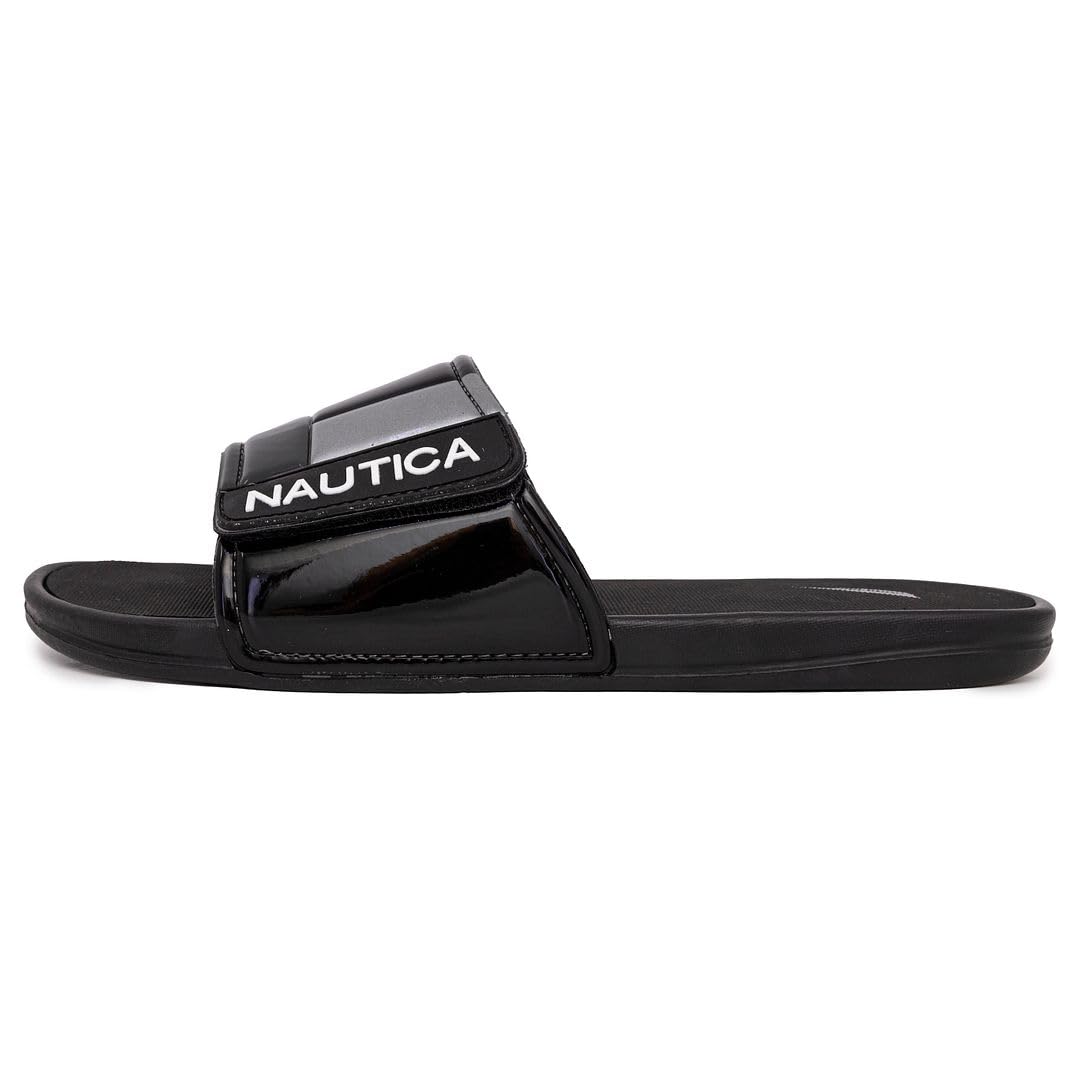 Foto 3 pulgar | Sandalias Nautica Bower-black/silver-7 Para Hombre - Venta Internacional