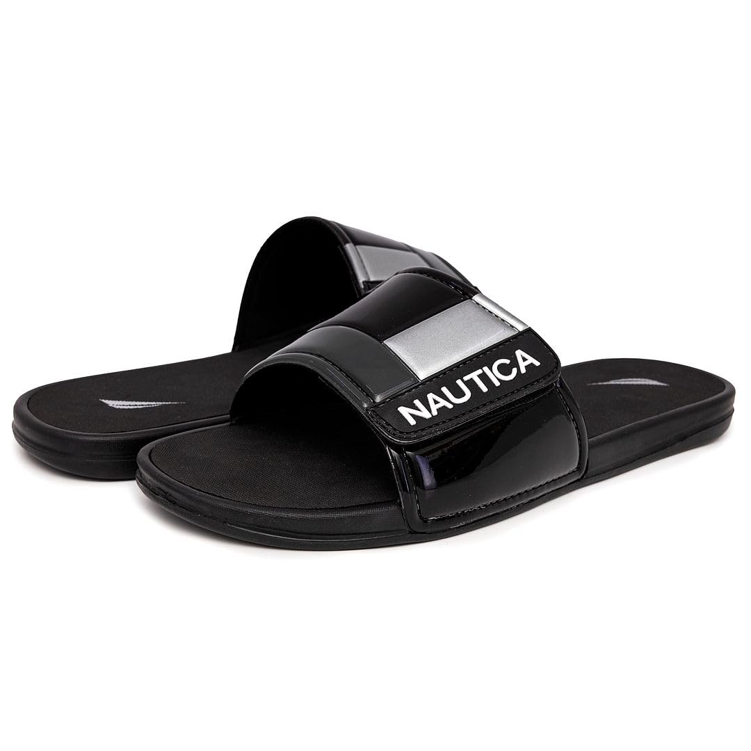 Foto 7 pulgar | Sandalias Nautica Bower-black/silver-7 Para Hombre - Venta Internacional