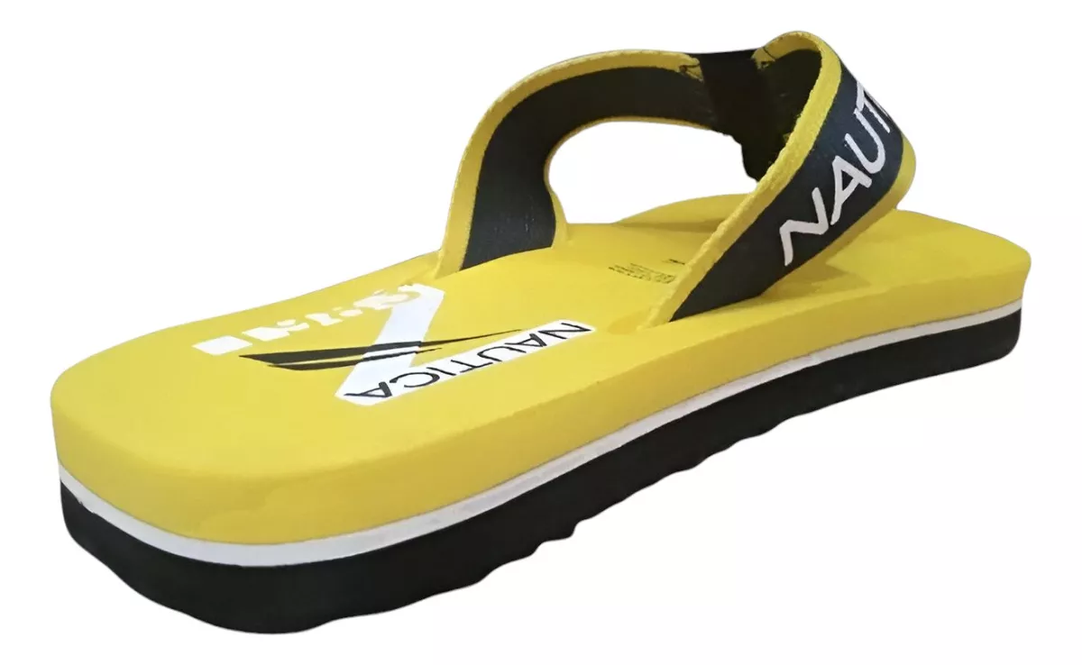 Foto 5 pulgar | Sandalias Nautica Rainy Color Amarillo Hombre Modelo Rainy Yellow