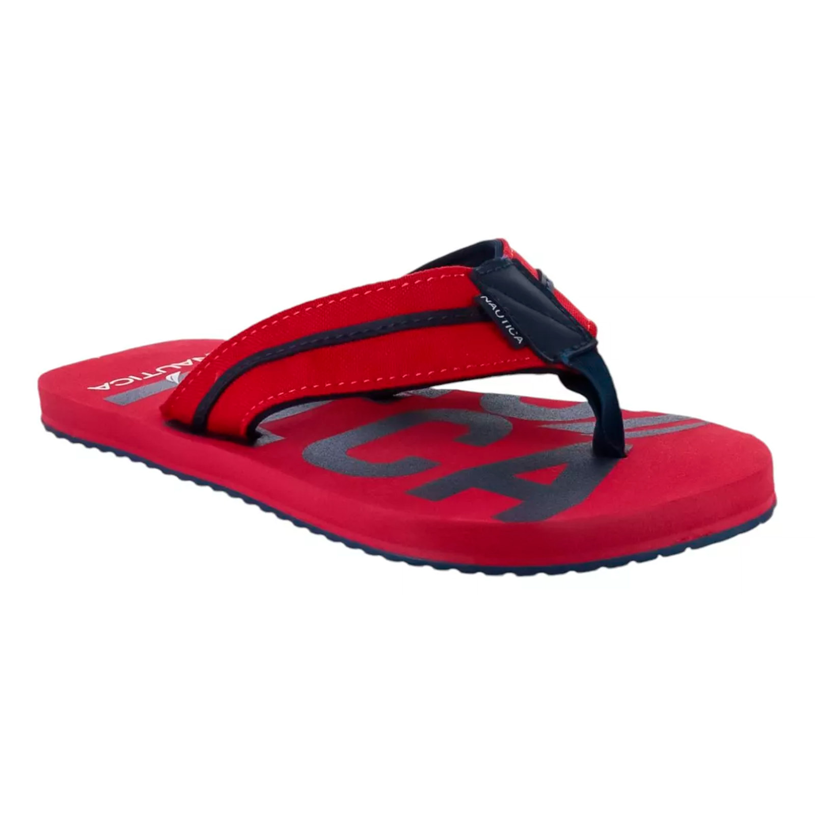 Foto 2 pulgar | Sandalias Nautica Dillon Rojo para Hombre