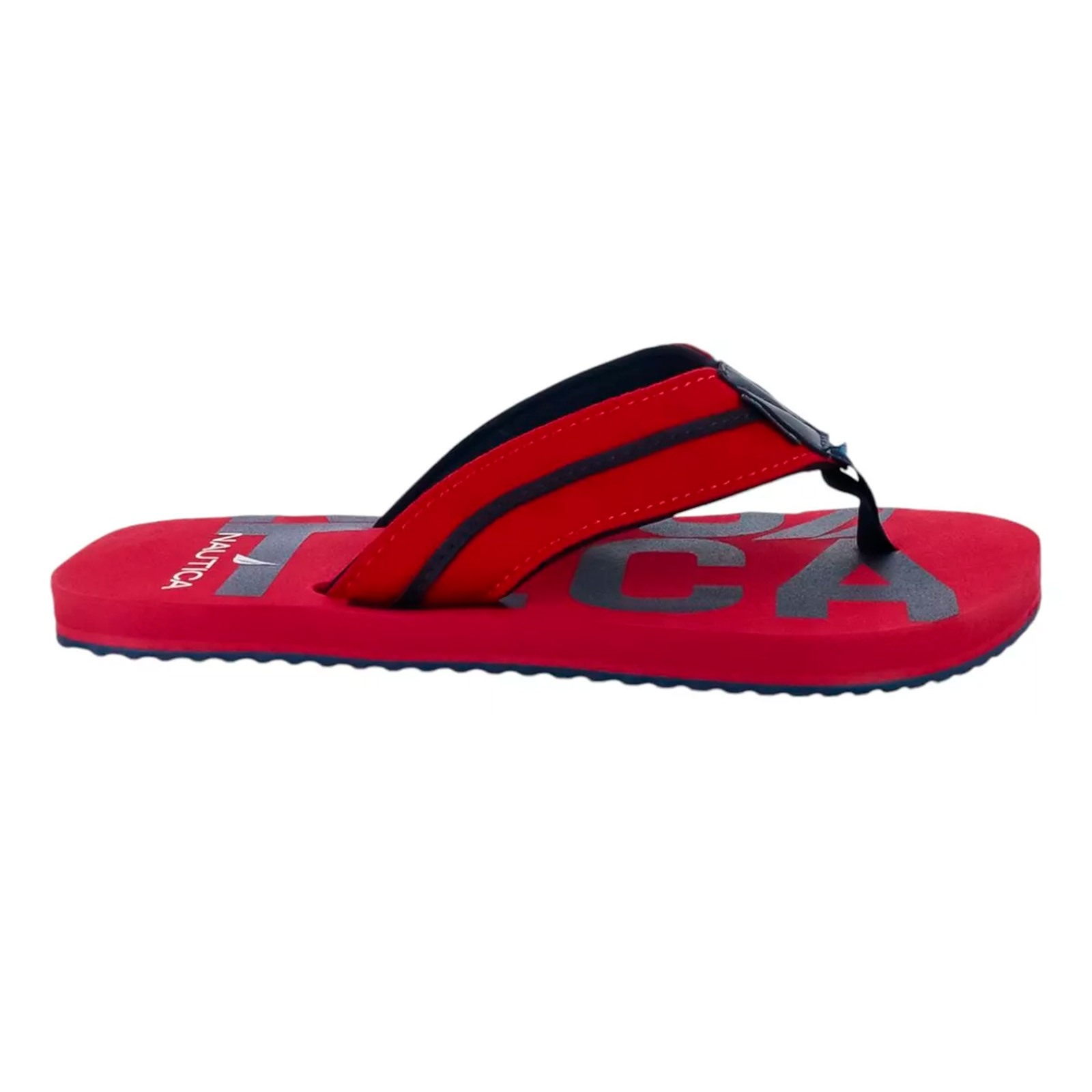 Foto 3 pulgar | Sandalias Nautica Dillon Rojo para Hombre