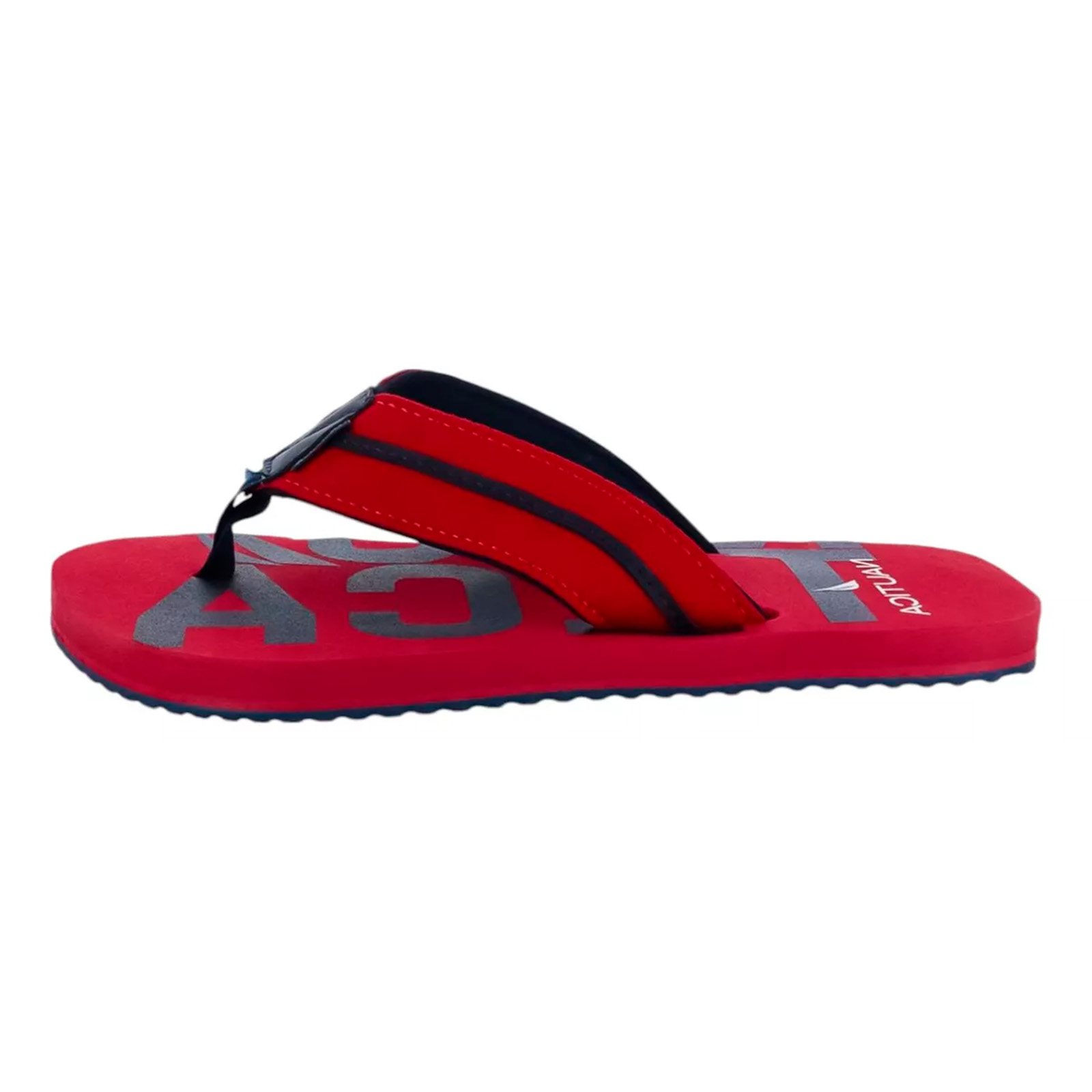 Foto 4 pulgar | Sandalias Nautica Dillon Rojo para Hombre