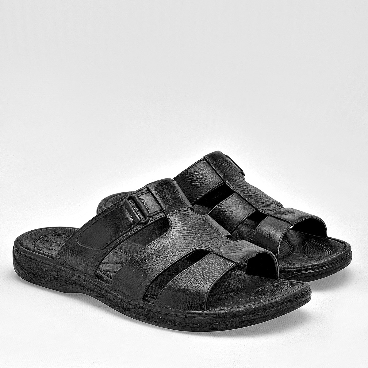 Foto 3 pulgar | H3 Sandalias Sandalia Para Hombre Negro