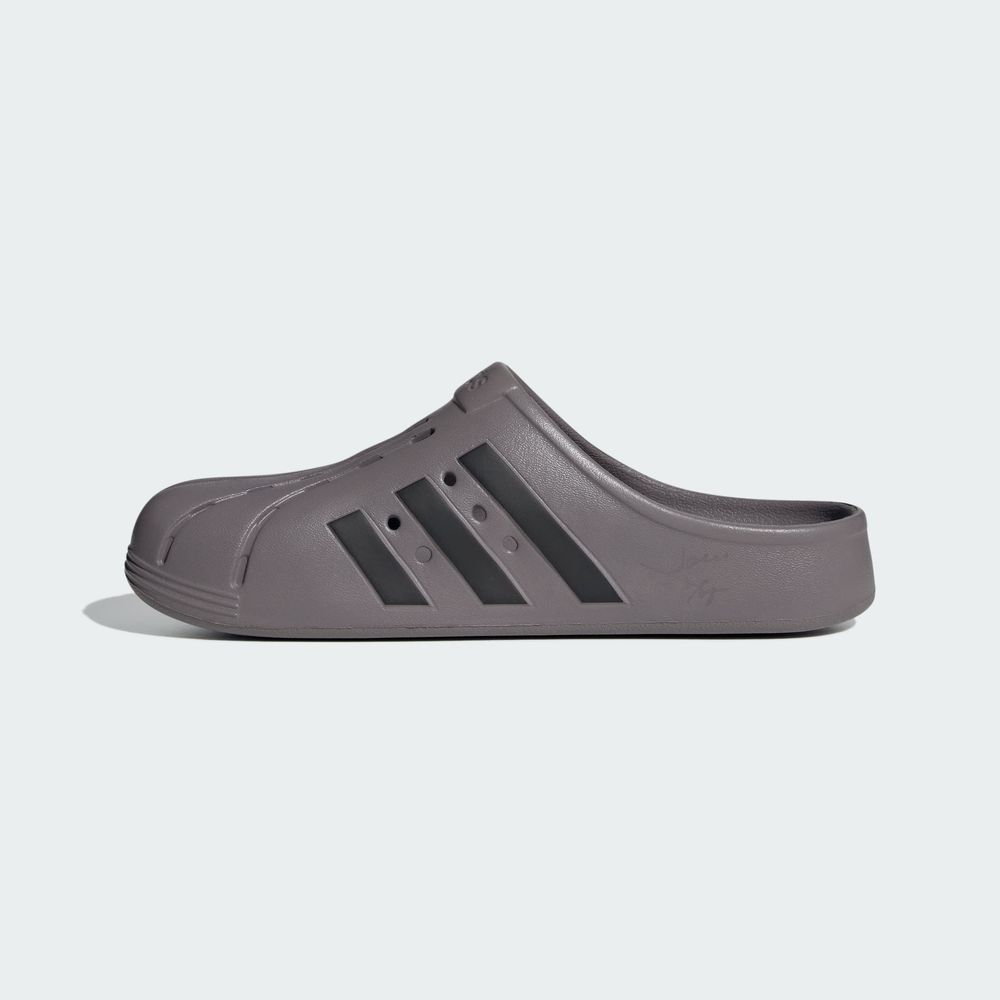Foto 3 | Zuecos Adilette Adidas Gris Unisex