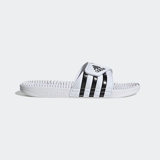 Foto 2 | Sandalias Adissage Adidas Blancas Unisex
