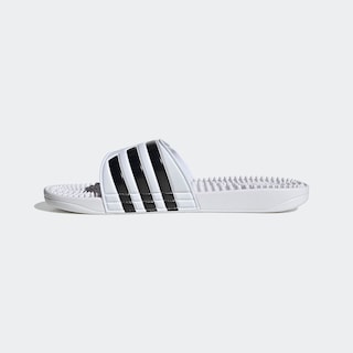 Foto 3 | Sandalias Adissage Adidas Blancas Unisex