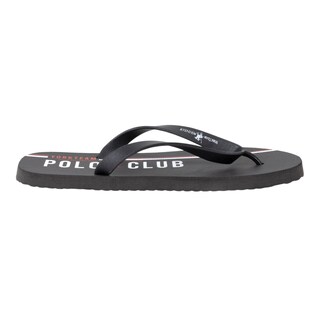 Foto 1 | Sandalia Polo Negras para Hombre