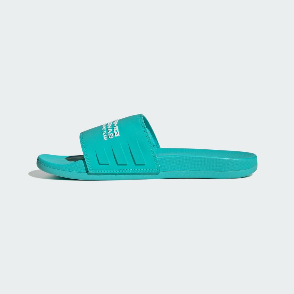 Foto 4 pulgar | Sandalias Adilette Comfort Mercedes - Amg Petronas Formula One Team Adidas Turquesa Unisex