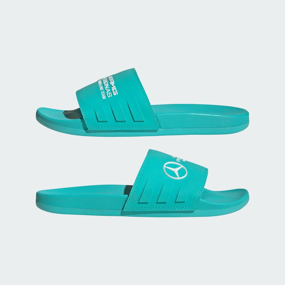 Foto 9 pulgar | Sandalias Adilette Comfort Mercedes - Amg Petronas Formula One Team Adidas Turquesa Unisex