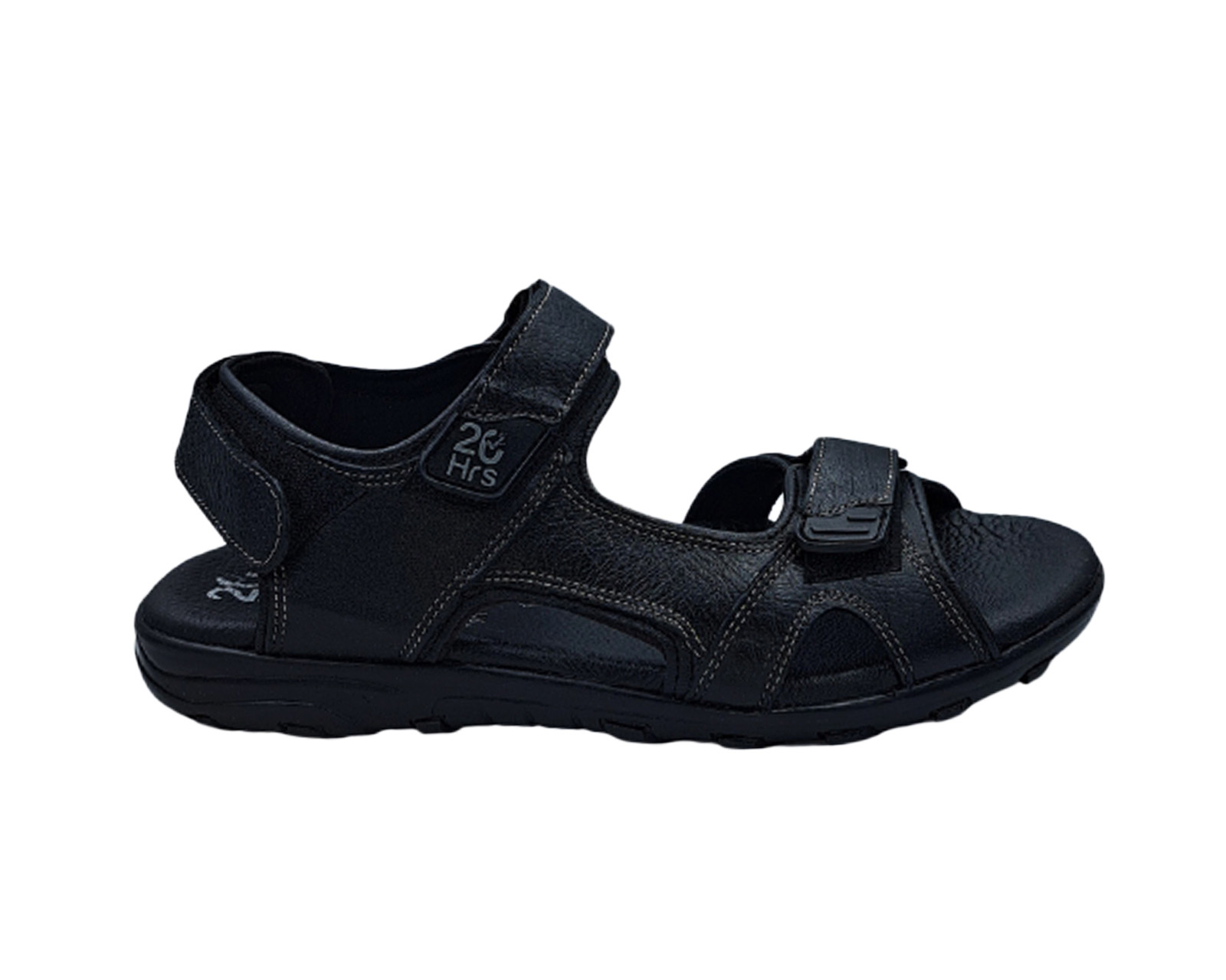 Sandalia Huarache Cafe De Piel Para Hombre  20 Hrs 401