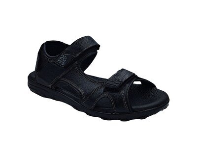 Foto 2 | Sandalia Huarache Cafe De Piel Para Hombre 20 Hrs 401