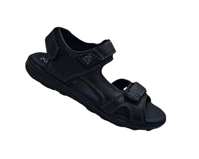 Foto 3 | Sandalia Huarache Cafe De Piel Para Hombre 20 Hrs 401