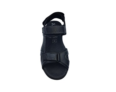Foto 6 | Sandalia Huarache Cafe De Piel Para Hombre 20 Hrs 401