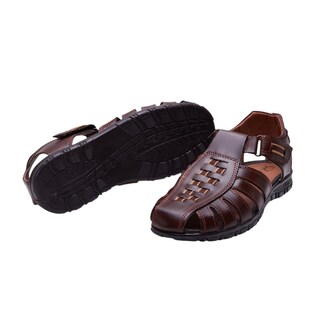 Foto 4 | Sandalias Calzado Watanabe Color Café Hombre Tipo Piel