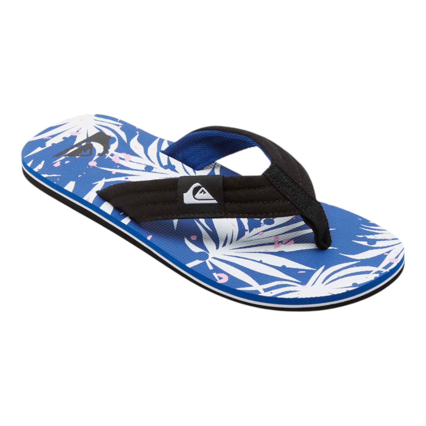 Foto 4 pulgar | Sandalias Quiksilver Molokai Layback II Negras para Hombre
