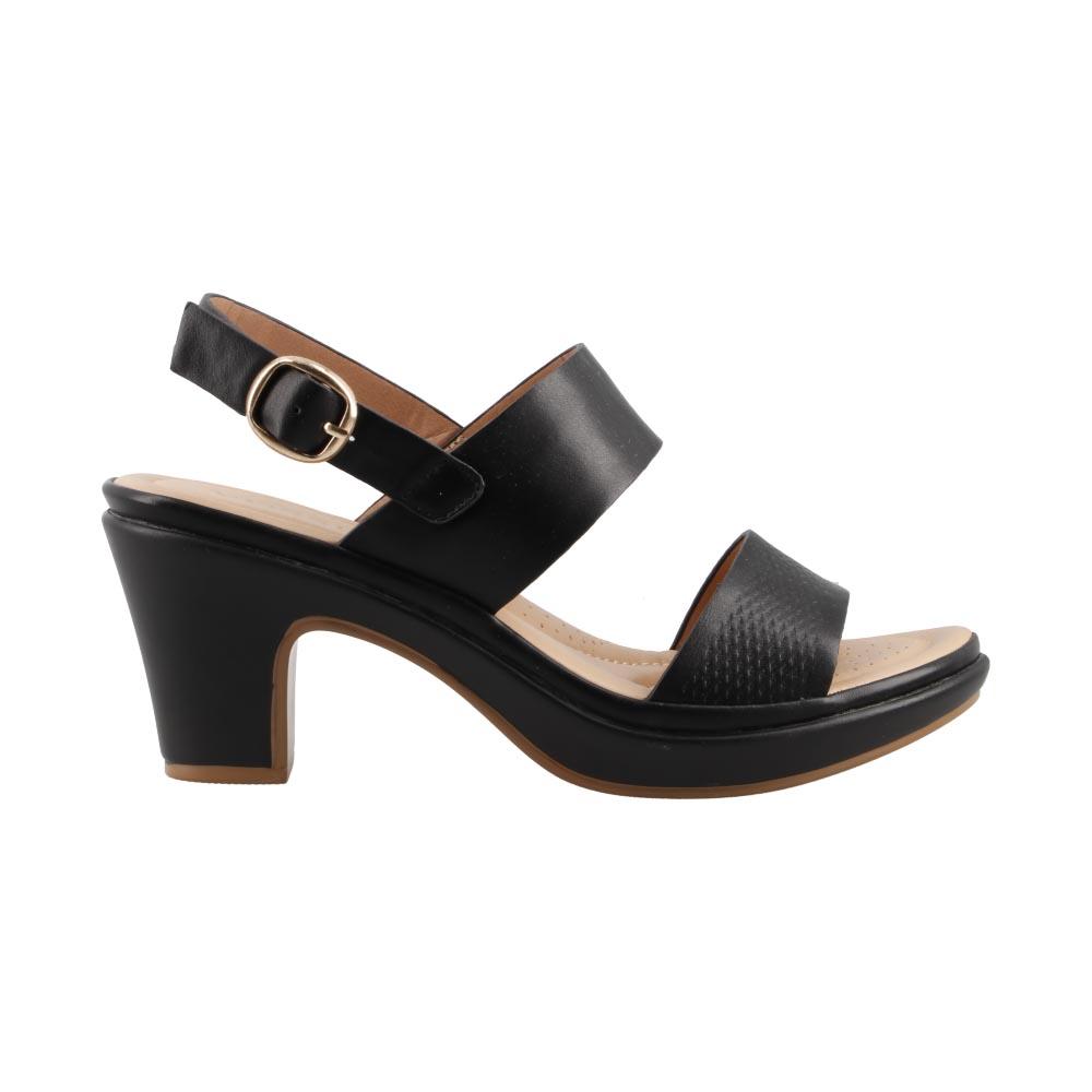 Zapatilla Vosse Mujer Correa Ajustable Negro